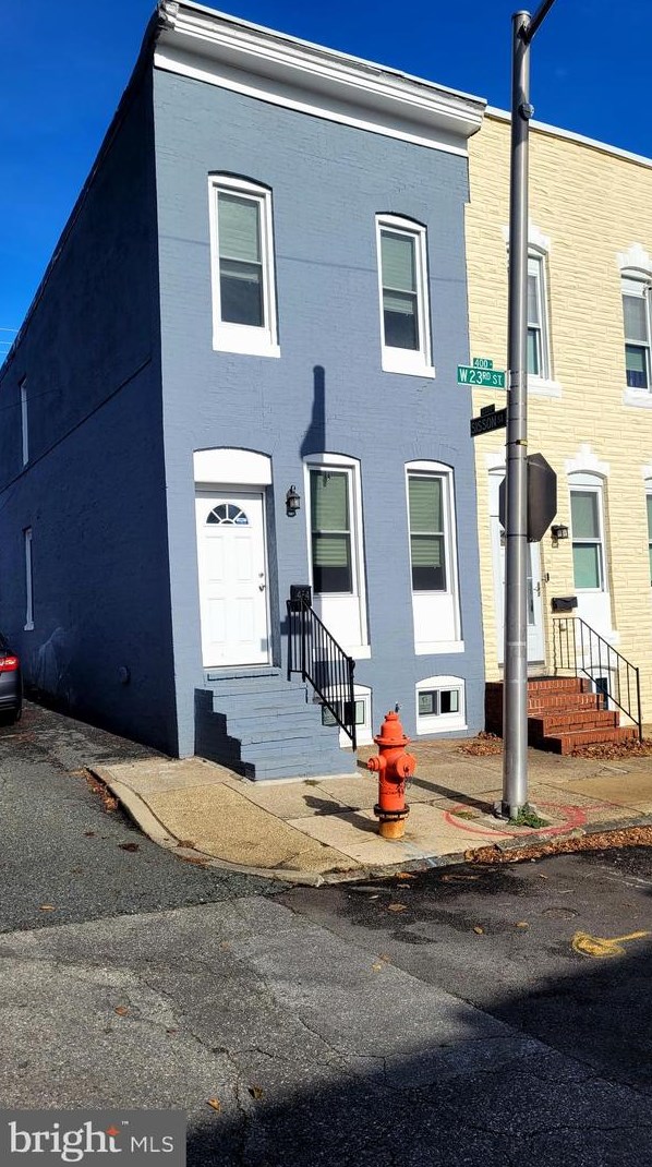 454 23rd St, Baltimore MD  21211-3205 exterior