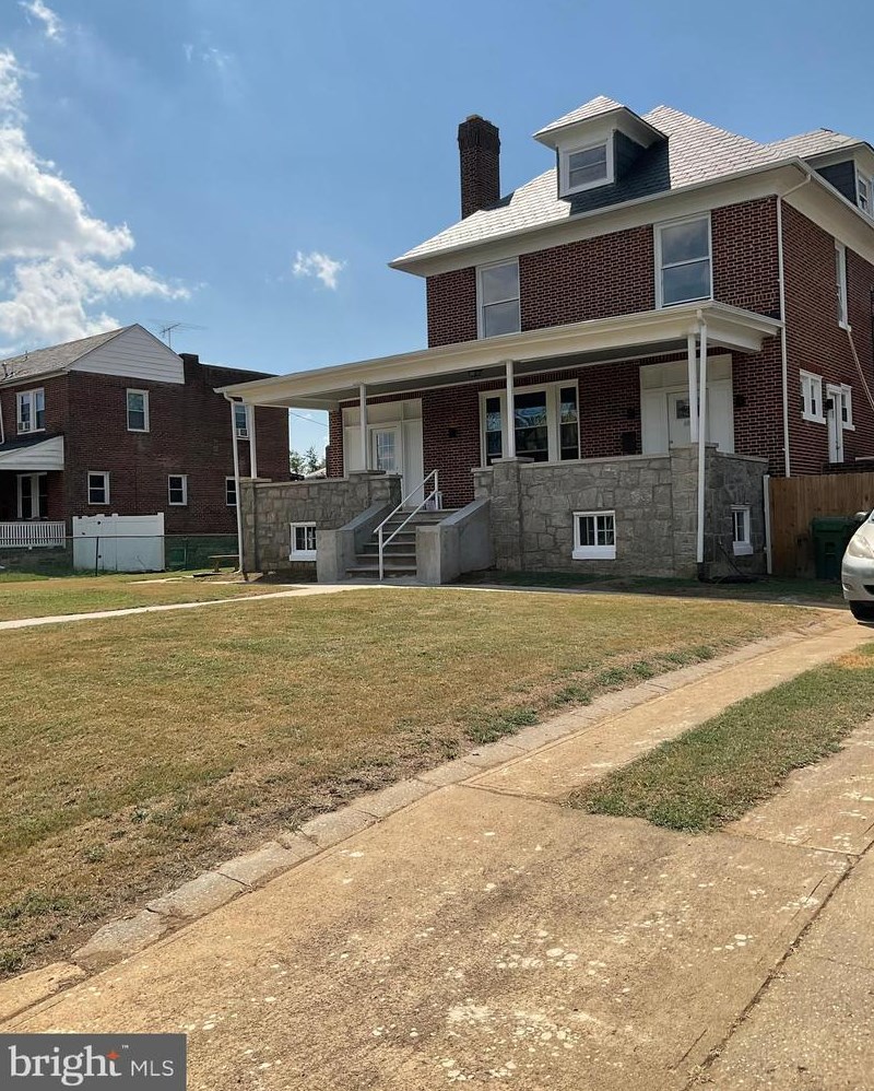4006 Eldorado Ave, Baltimore MD  21215-4826 exterior