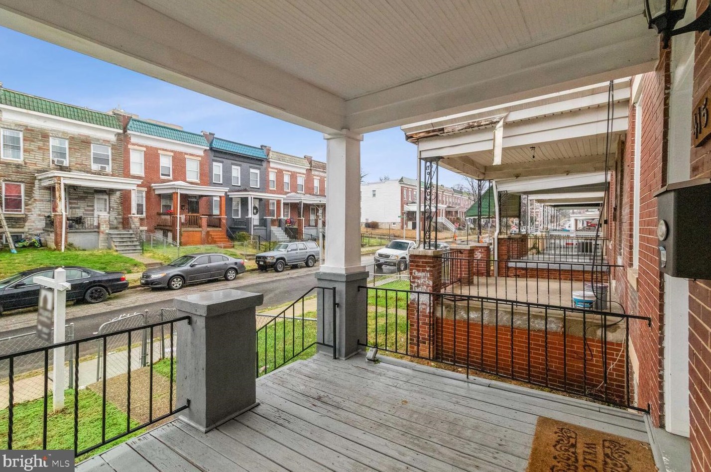 415 Edgewood St, Baltimore MD  21229-3048 exterior