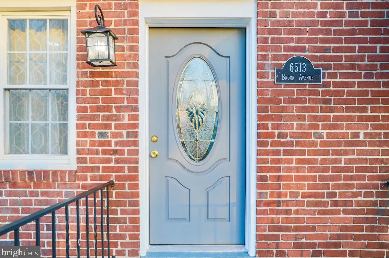 6513 Brook Ave, Baltimore MD  21206-1848 exterior