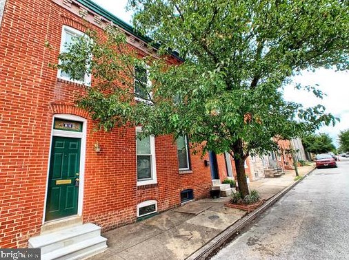 816 Glover St, Baltimore MD  21205-1610 exterior