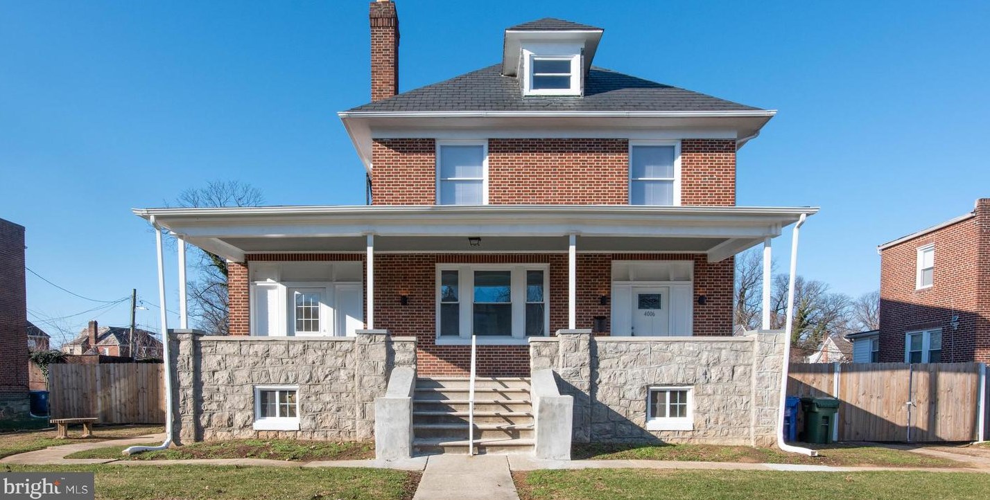 4006 Eldorado Ave, Baltimore MD  21215-4826 exterior