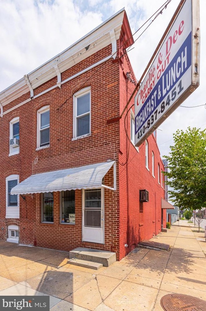 1539 Bush St, Baltimore MD  21230-1927 exterior