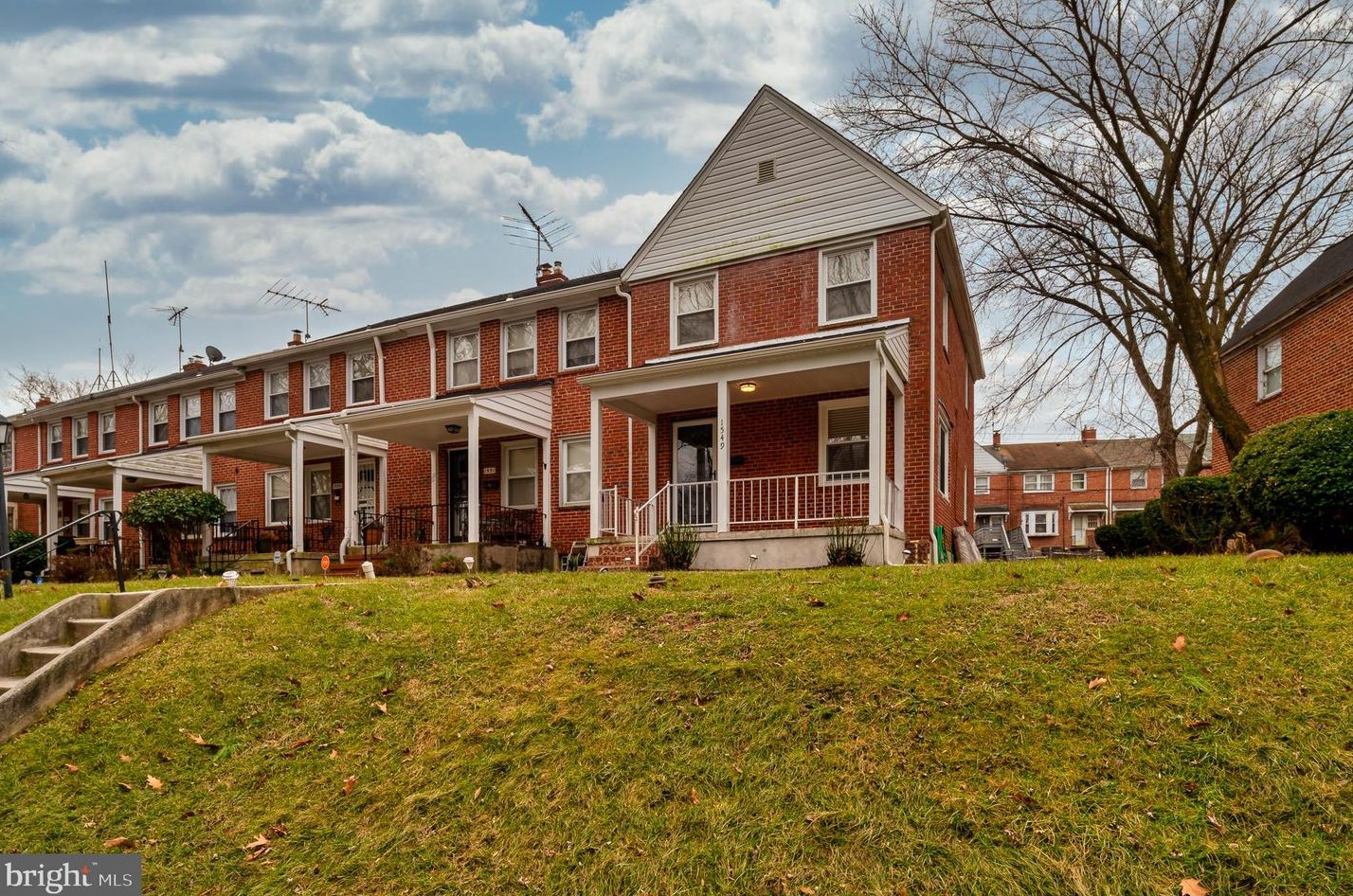 1549 Winston Ave, Baltimore MD  21239-4006 exterior