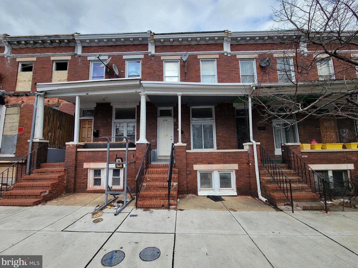 1738 Darley Ave, Baltimore MD  21213-1332 exterior