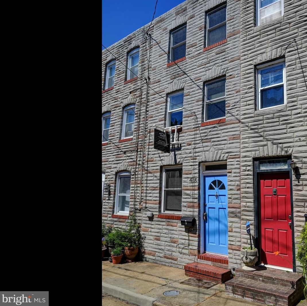 418 Durham St, Baltimore MD  21231-2520 exterior