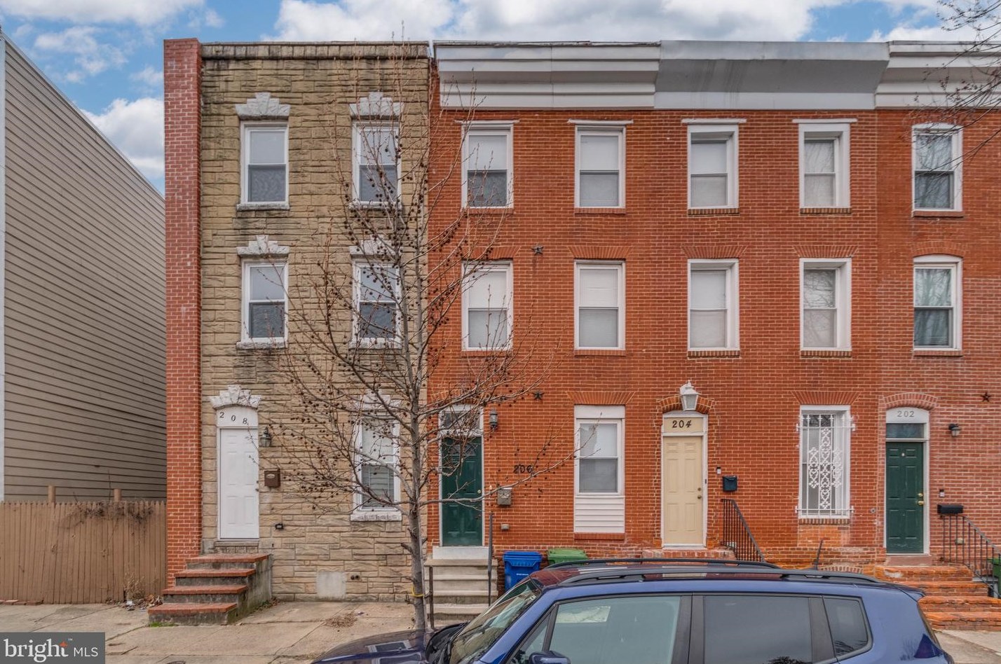 206 Stricker St, Baltimore MD  21223-3112 exterior