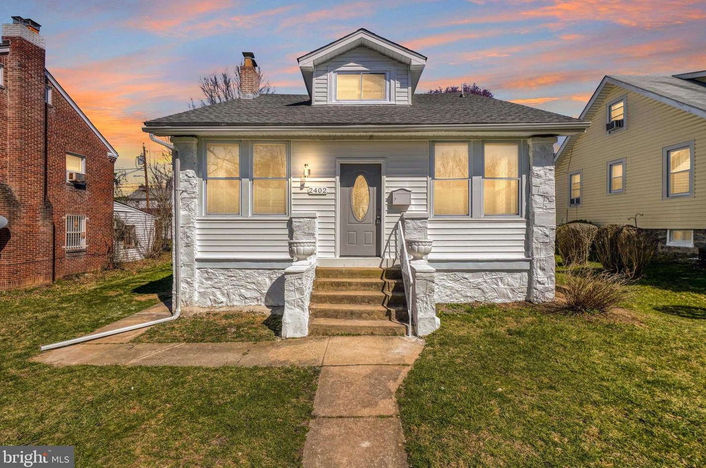 2402 Montebello Ter, Baltimore MD  21214-2436 exterior