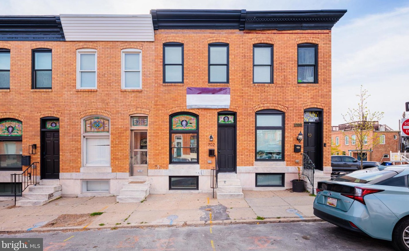 702 Curley St, Baltimore MD  21205-2718 exterior