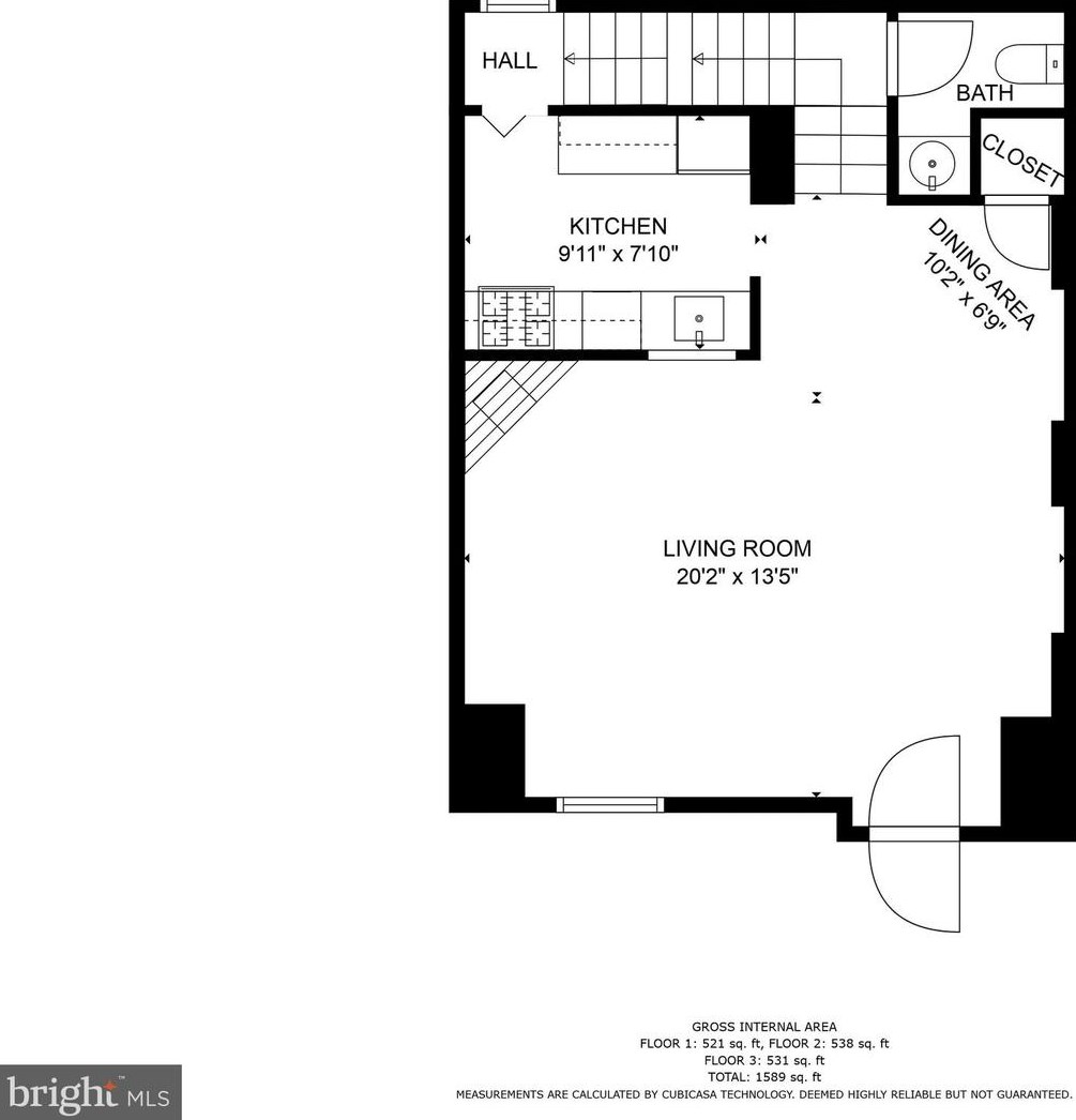 829 Sharp St, Baltimore MD 21201-2413 exterior