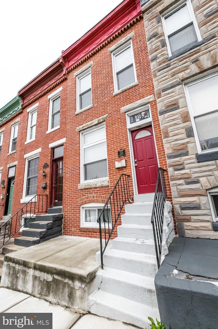 1315 Webster St, Baltimore MD  21230-4740 exterior