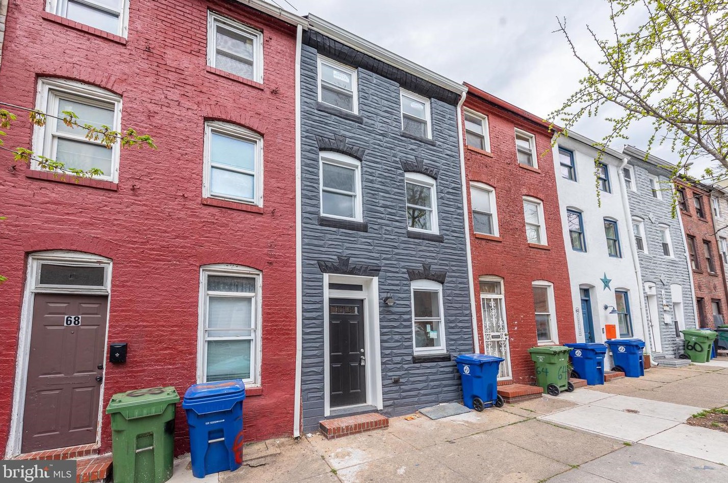 66 Carrollton Ave, Baltimore MD  21223-2628 exterior