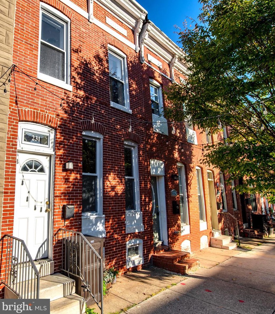 231 Milton Ave, Baltimore MD  21224-1012 exterior