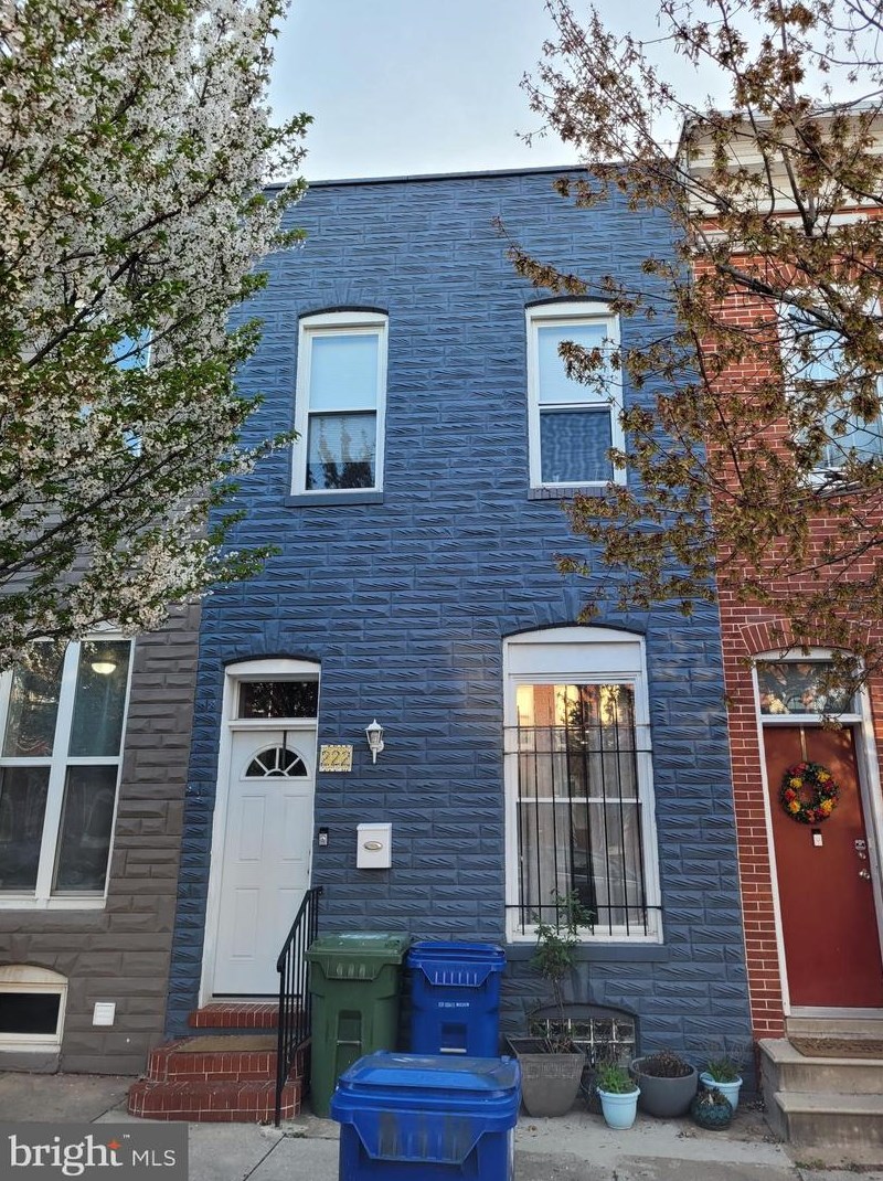 222 Collington Ave, Baltimore MD  21231-2627 exterior