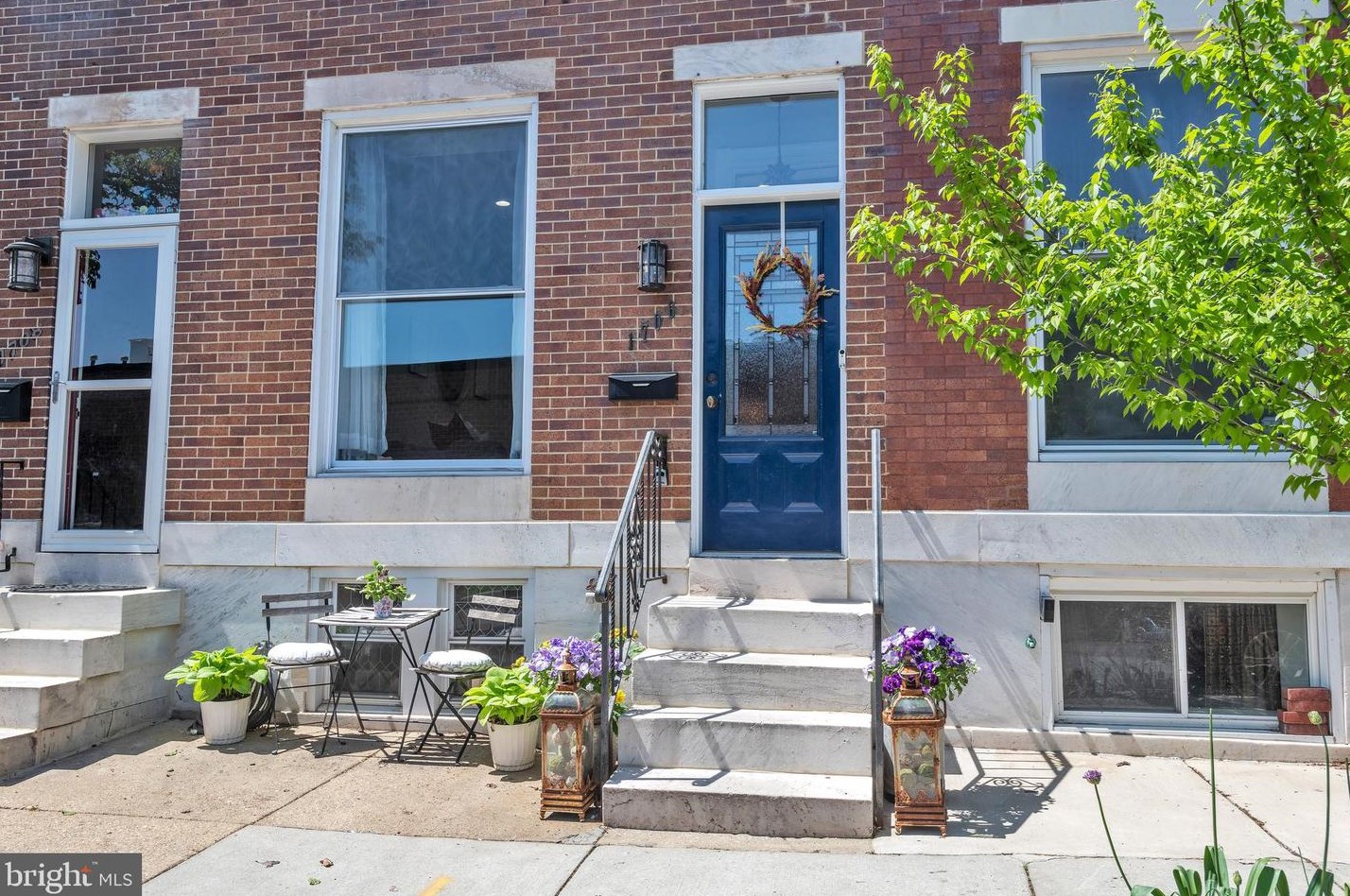 1706 Webster St, Baltimore MD  21230-4747 exterior
