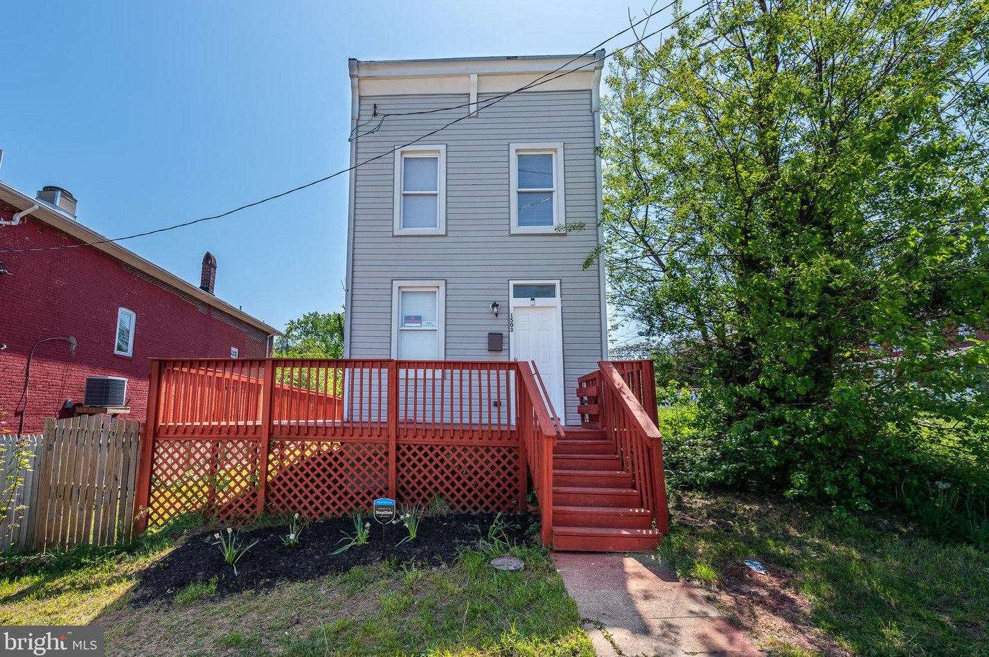 1503 Hazel St, Baltimore MD  21226-1342 exterior