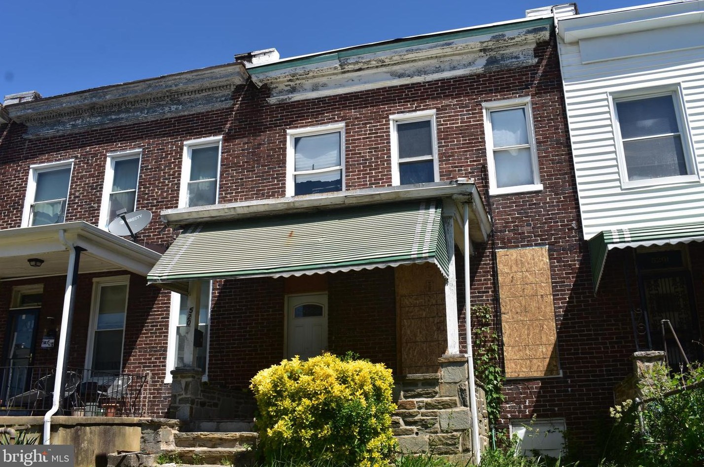 5203 Linden Heights Ave, Baltimore MD  21215-5015 exterior