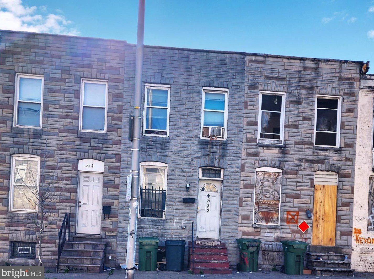 332 Fulton Ave, Baltimore MD  21223-3008 exterior