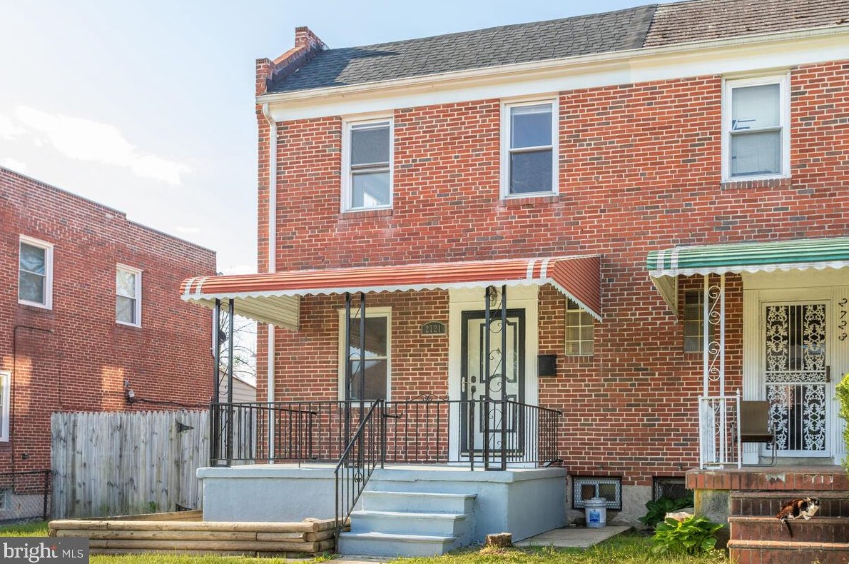 2721 Garrison Ave, Baltimore MD  21215-5332 exterior