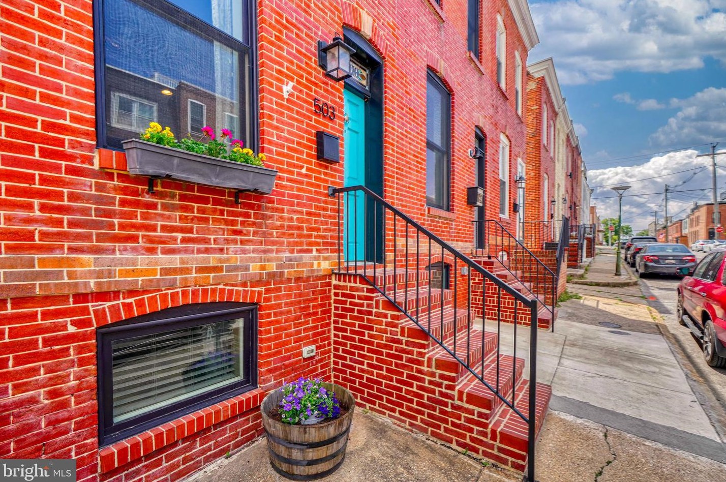 503 Bouldin St, Baltimore MD  21205-2807 exterior