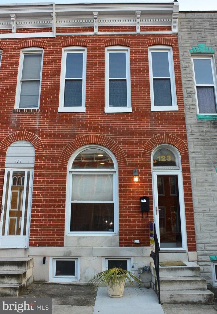 123 Clement St, Baltimore MD  21230-4510 exterior