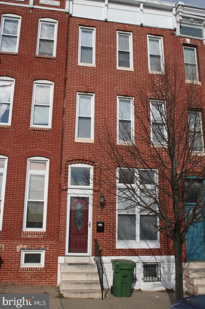 1634 Preston St, Baltimore MD  21213-3026 exterior
