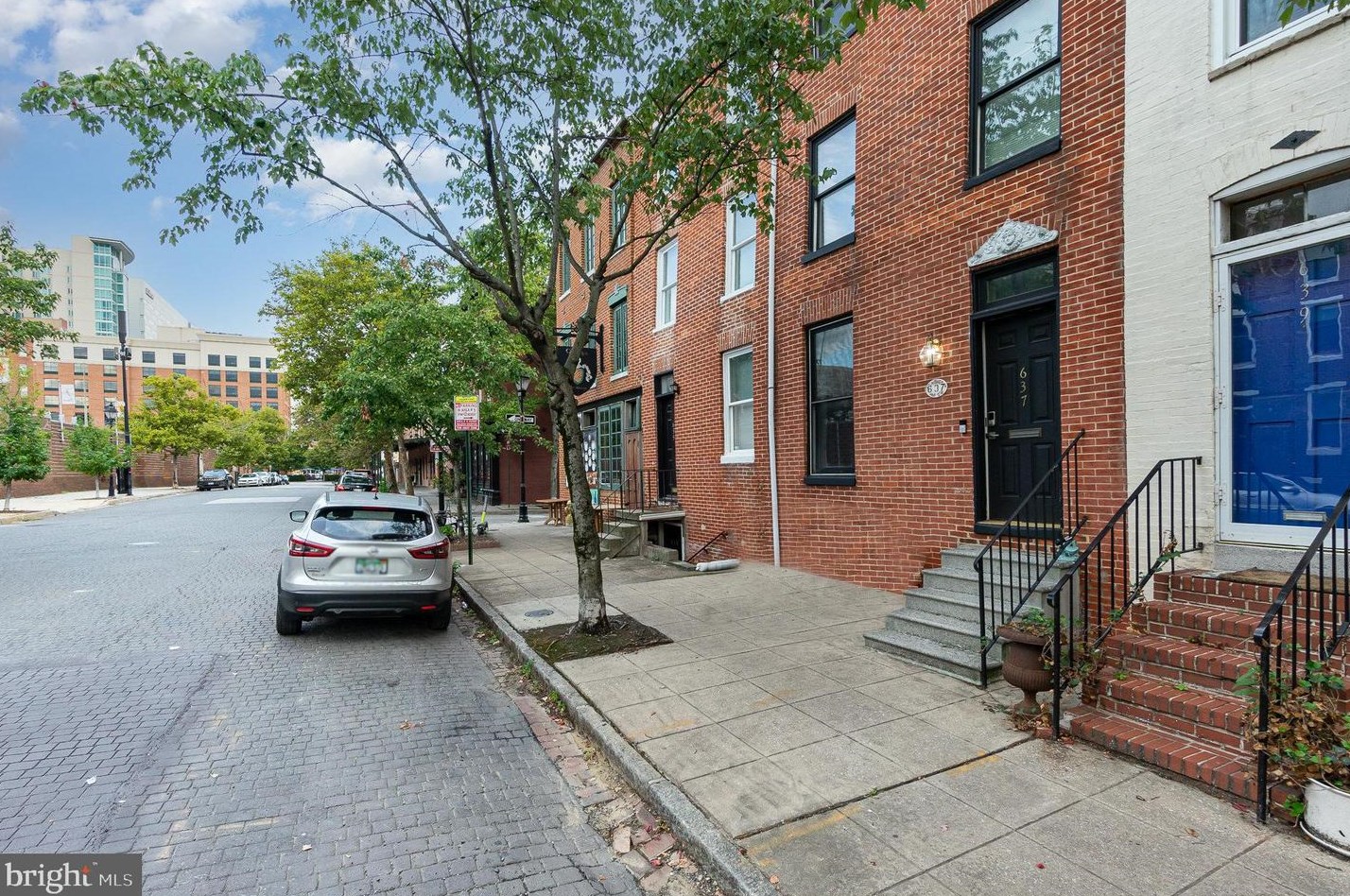 637 Portland St, Baltimore MD  21230-2219 exterior