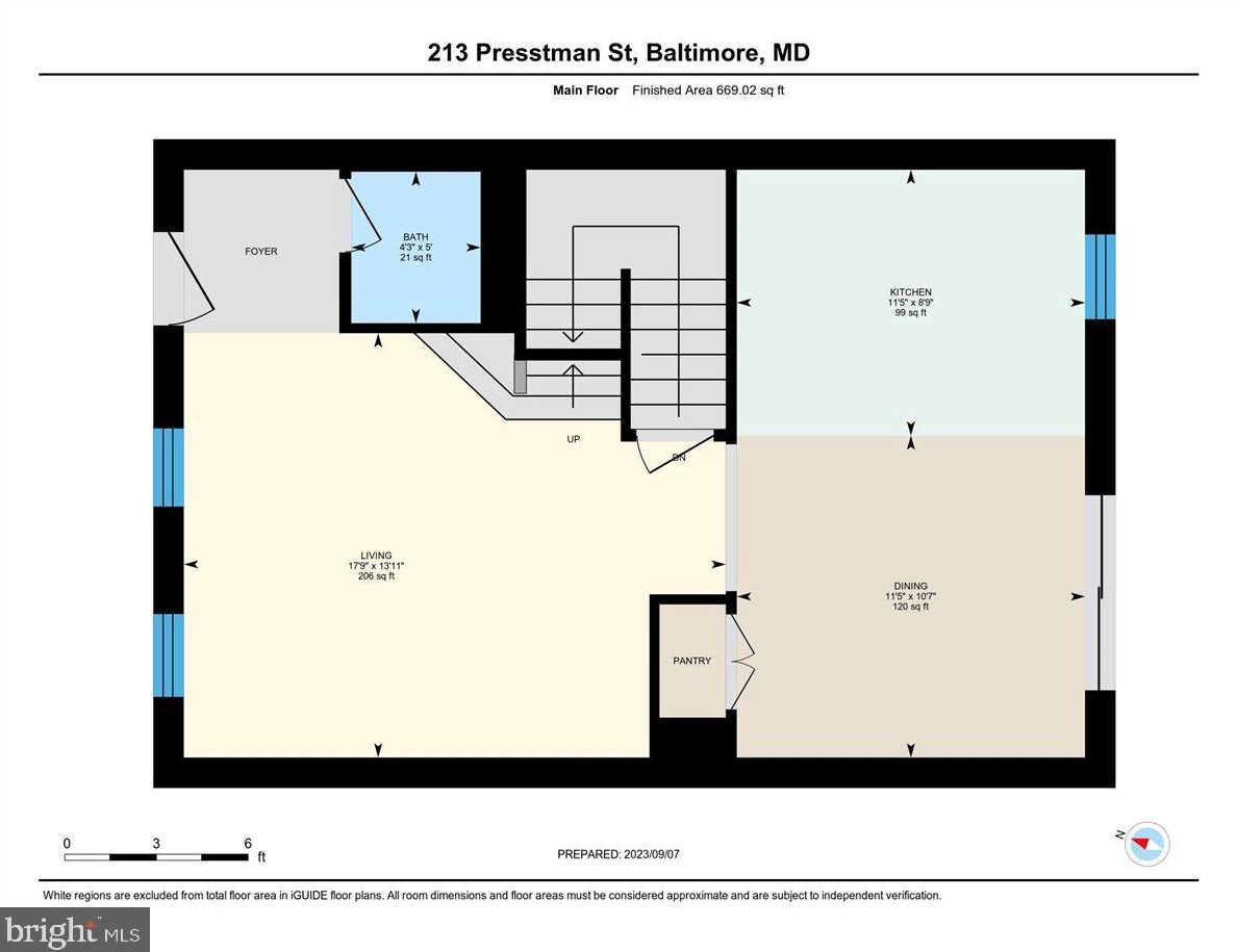 213 Presstman St, Baltimore MD  21217-4358 exterior