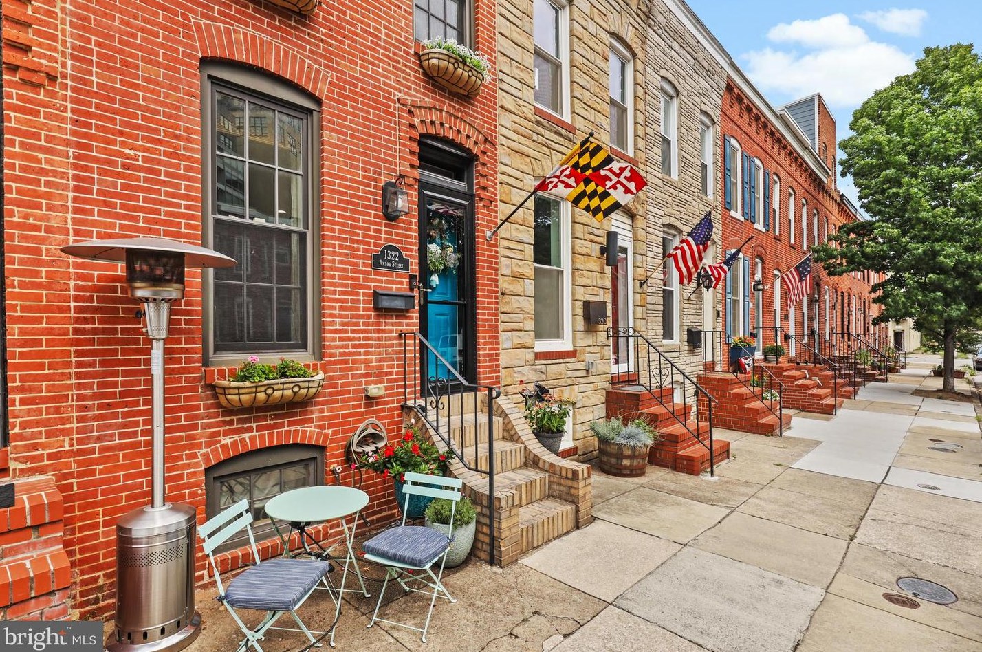 1322 Andre St, Baltimore MD  21230-5306 exterior