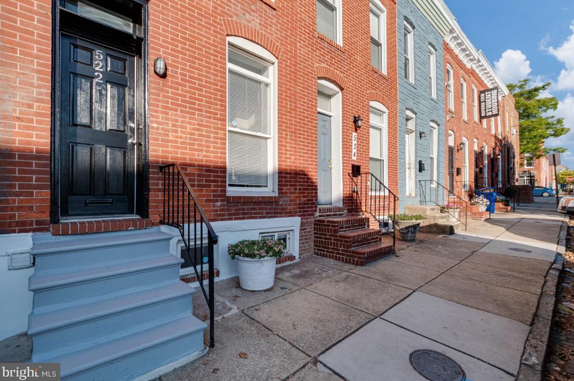 522 Castle St, Baltimore MD  21205-2202 exterior