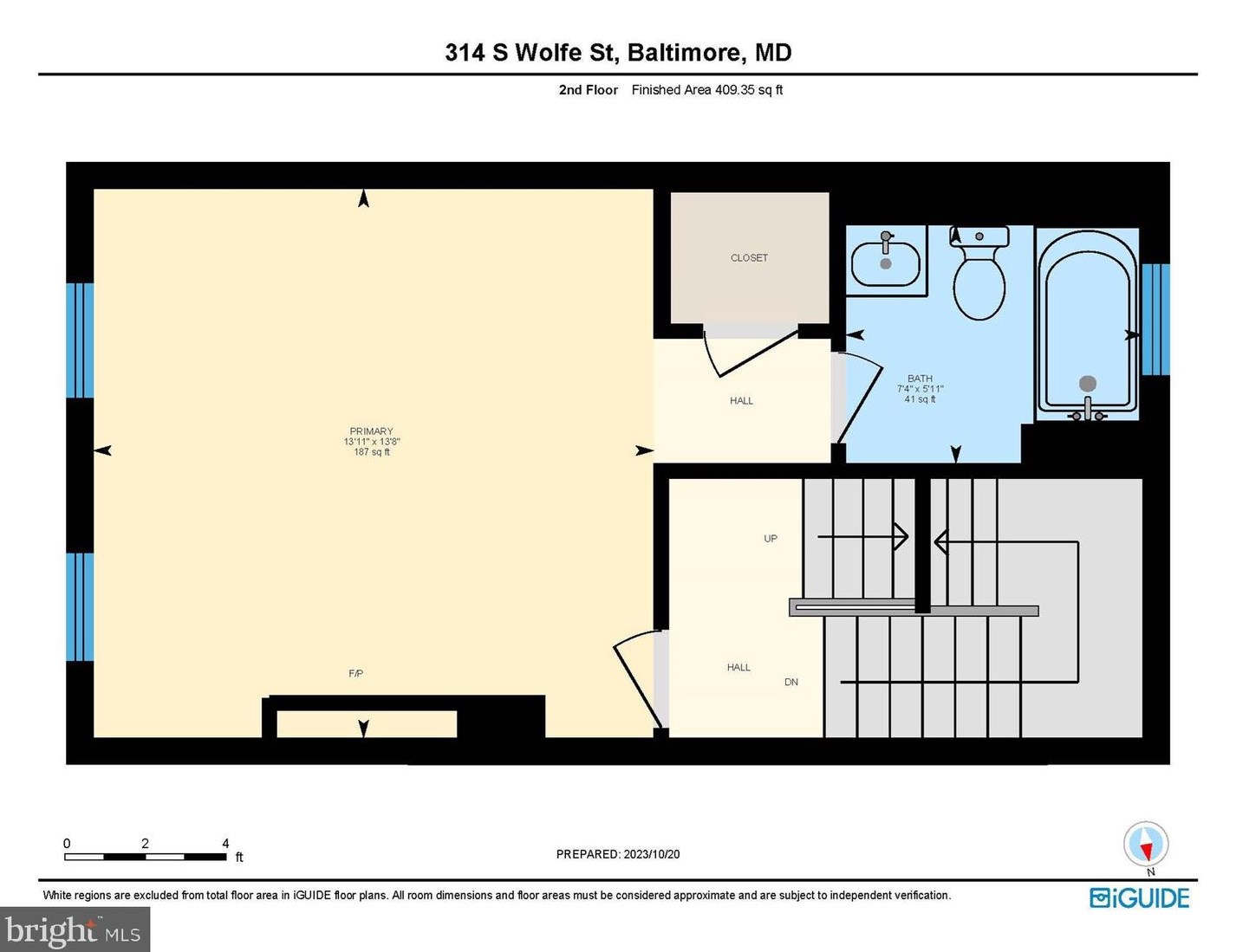 314 Wolfe St, Baltimore MD  21231-2530 exterior