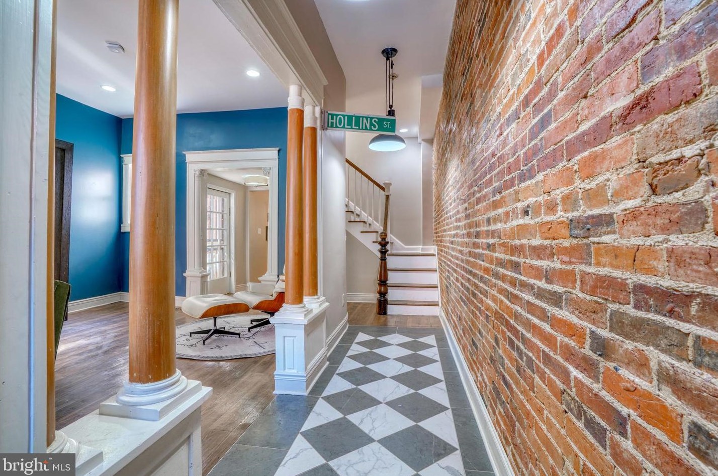 1705 Hollins St, Baltimore MD  21223-2310 exterior