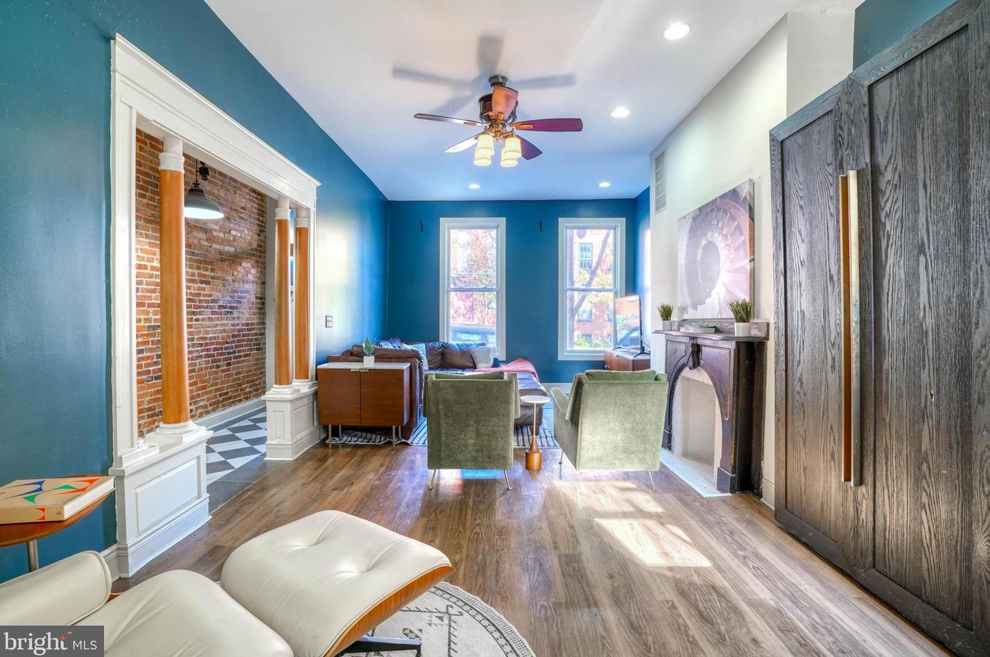 1705 Hollins St, Baltimore MD  21223-2310 exterior