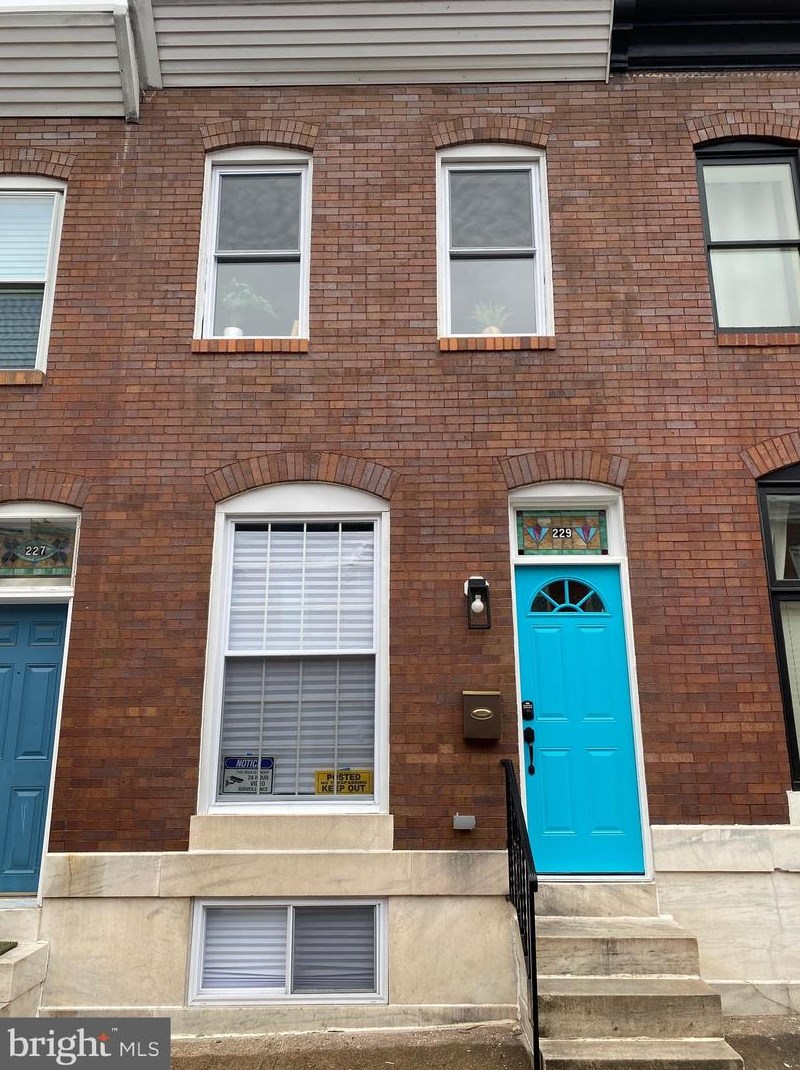 229 Robinson St, Baltimore MD  21224-2215 exterior