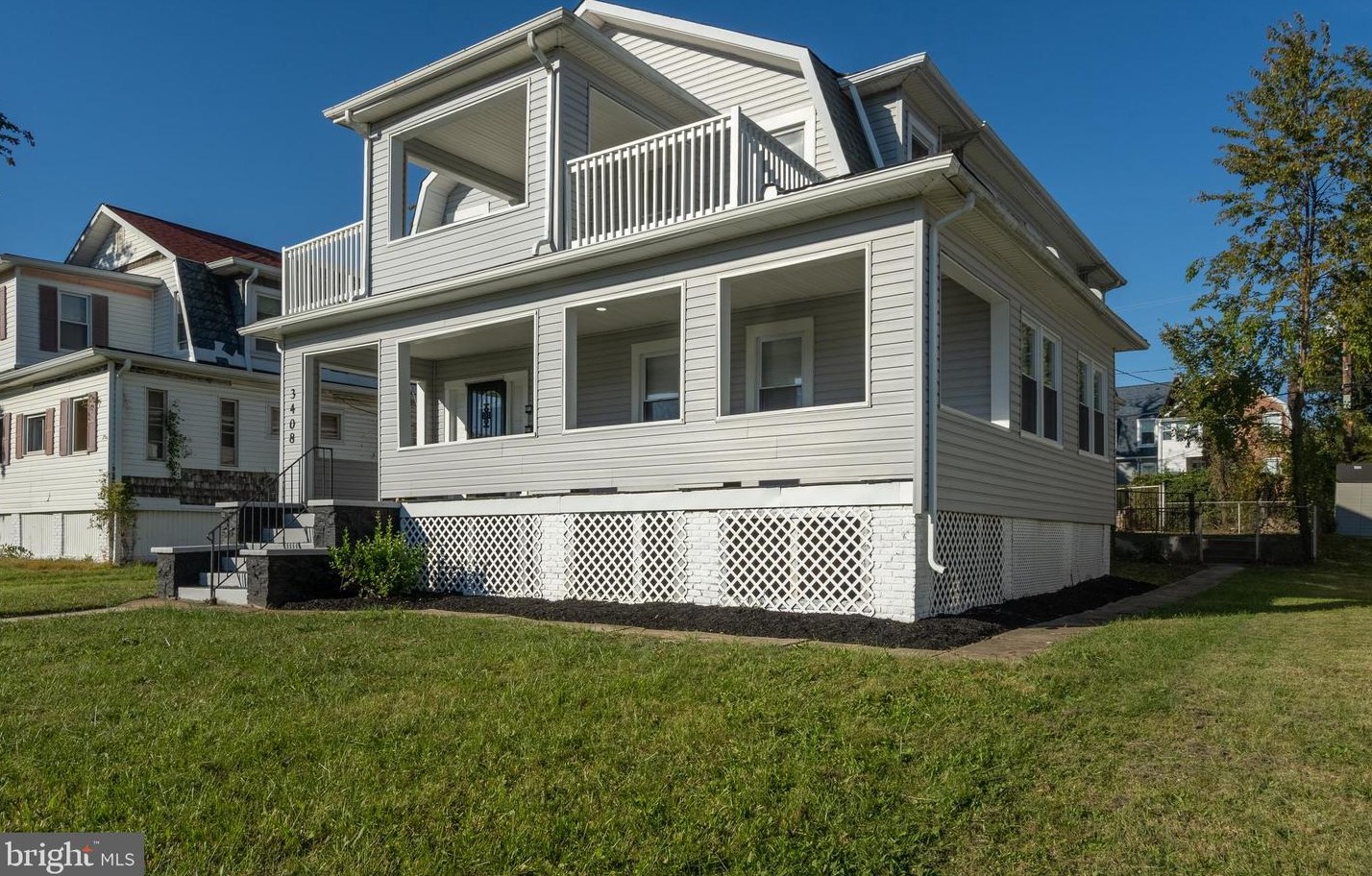 3408 Forest Park Ave, Baltimore MD  21216-1425 exterior