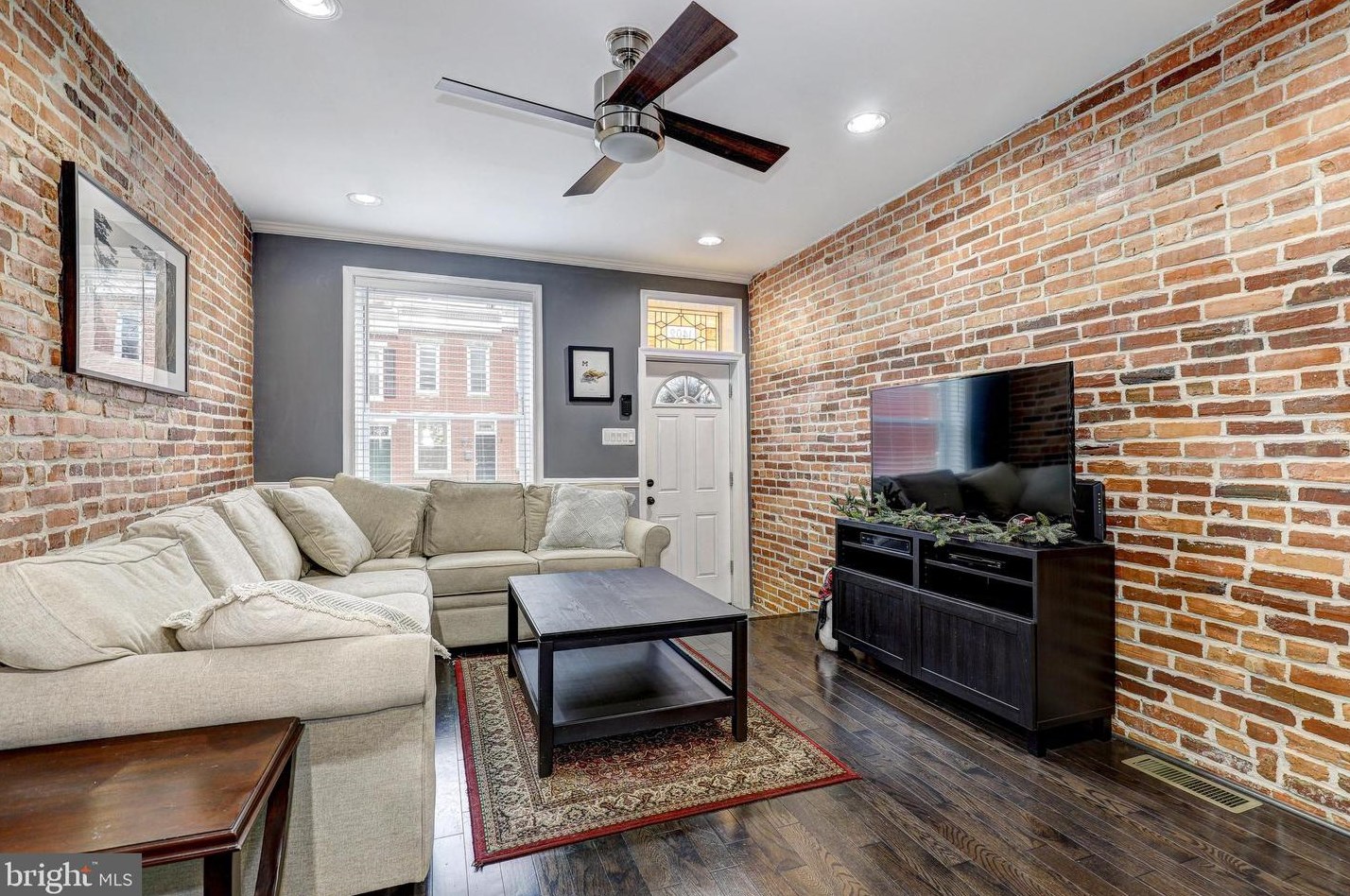 1402 Webster St, Baltimore MD  21230-4742 exterior
