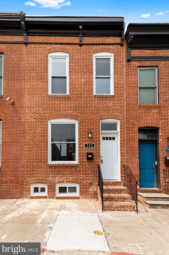 522 Patterson Park Ave, Baltimore MD  21205-3132 exterior