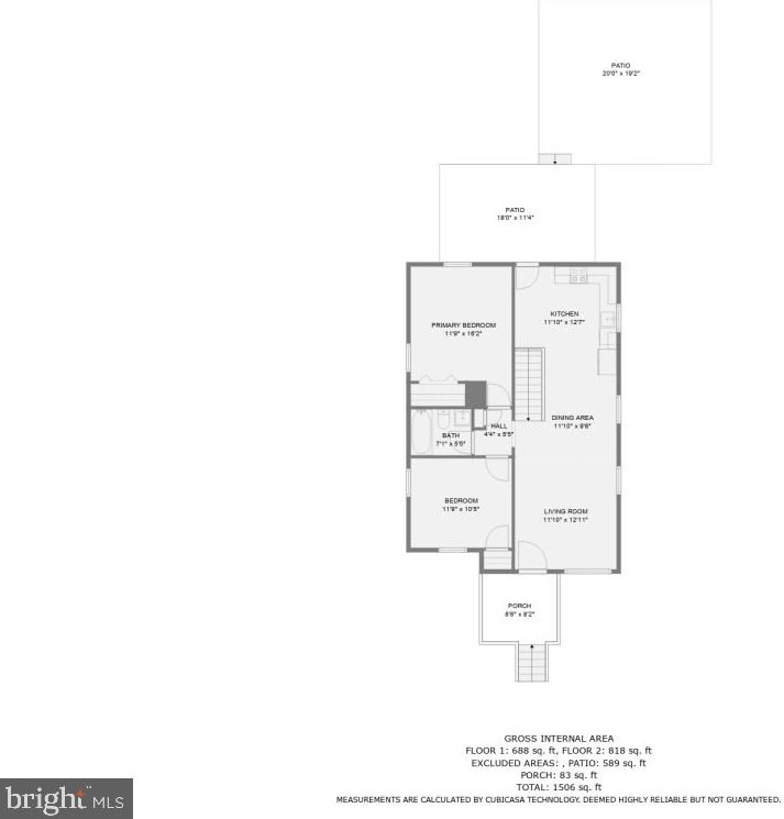 5818 Benton Heights Ave, Baltimore MD  21206-2539 exterior