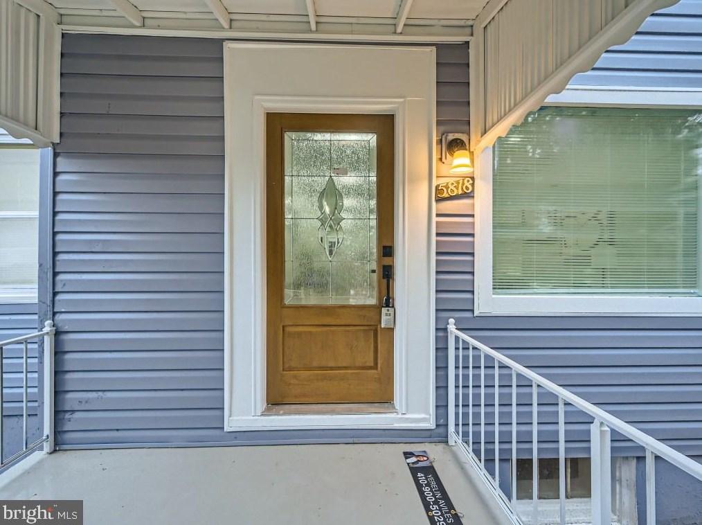 5818 Benton Heights Ave, Baltimore MD  21206-2539 exterior