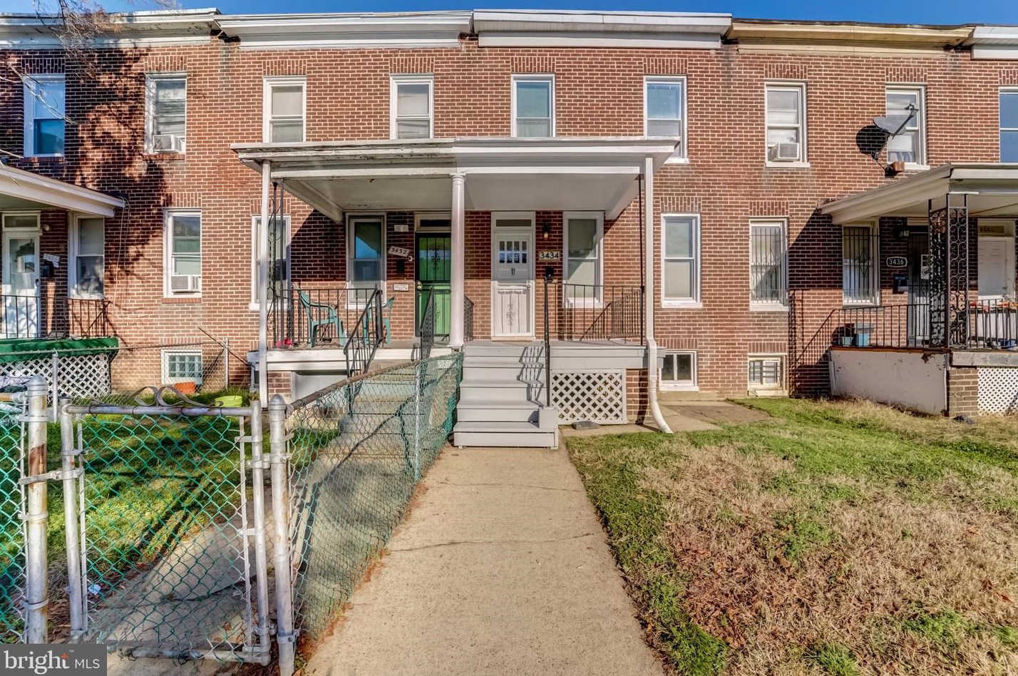 3434 Elmora Ave, Baltimore MD  21213-1642 exterior