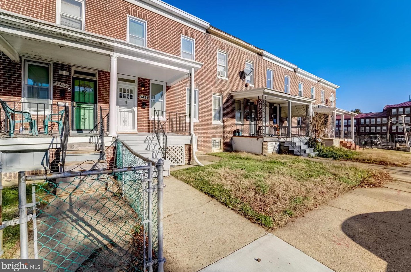 3434 Elmora Ave, Baltimore MD  21213-1642 exterior