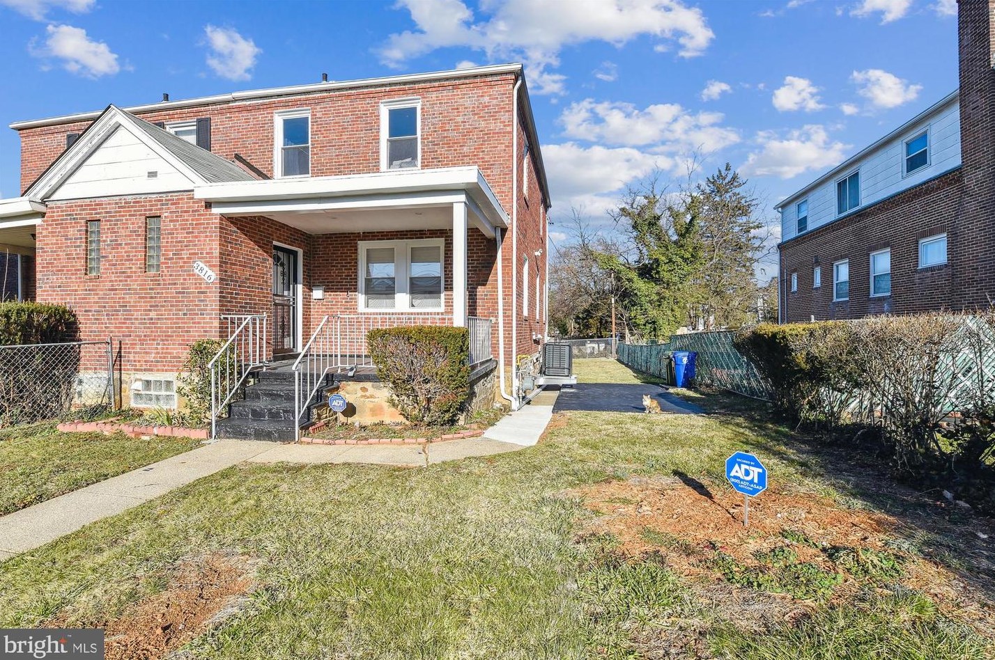 3816 Rogers Ave, Baltimore MD  21215-4542 exterior