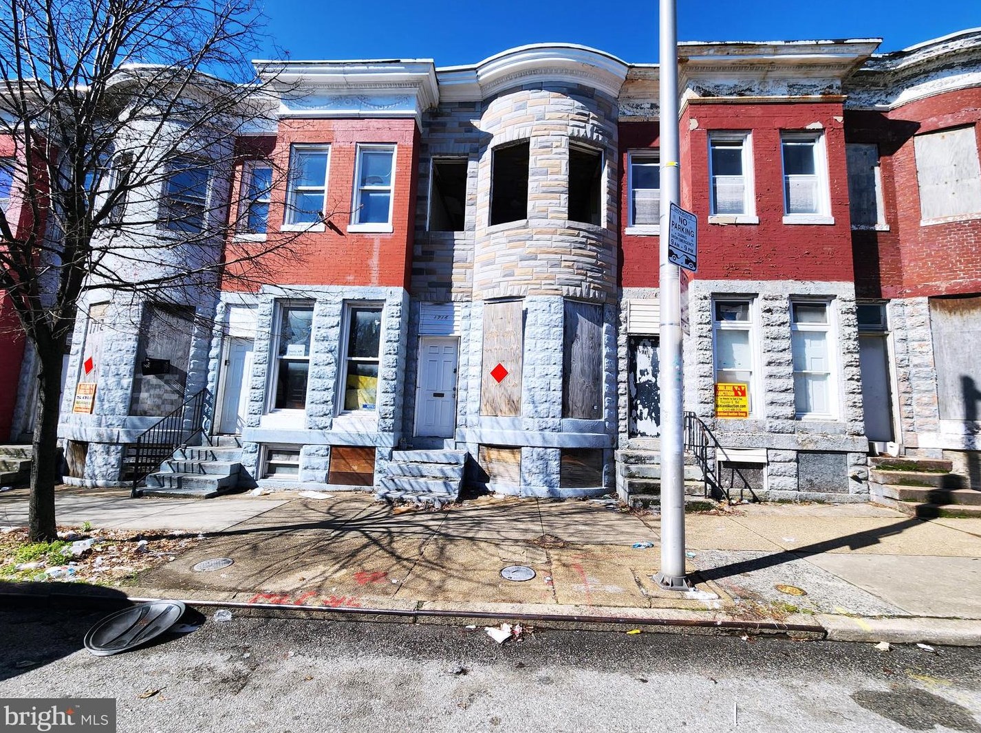 1716 Monroe St, Baltimore MD  21217-1644 exterior