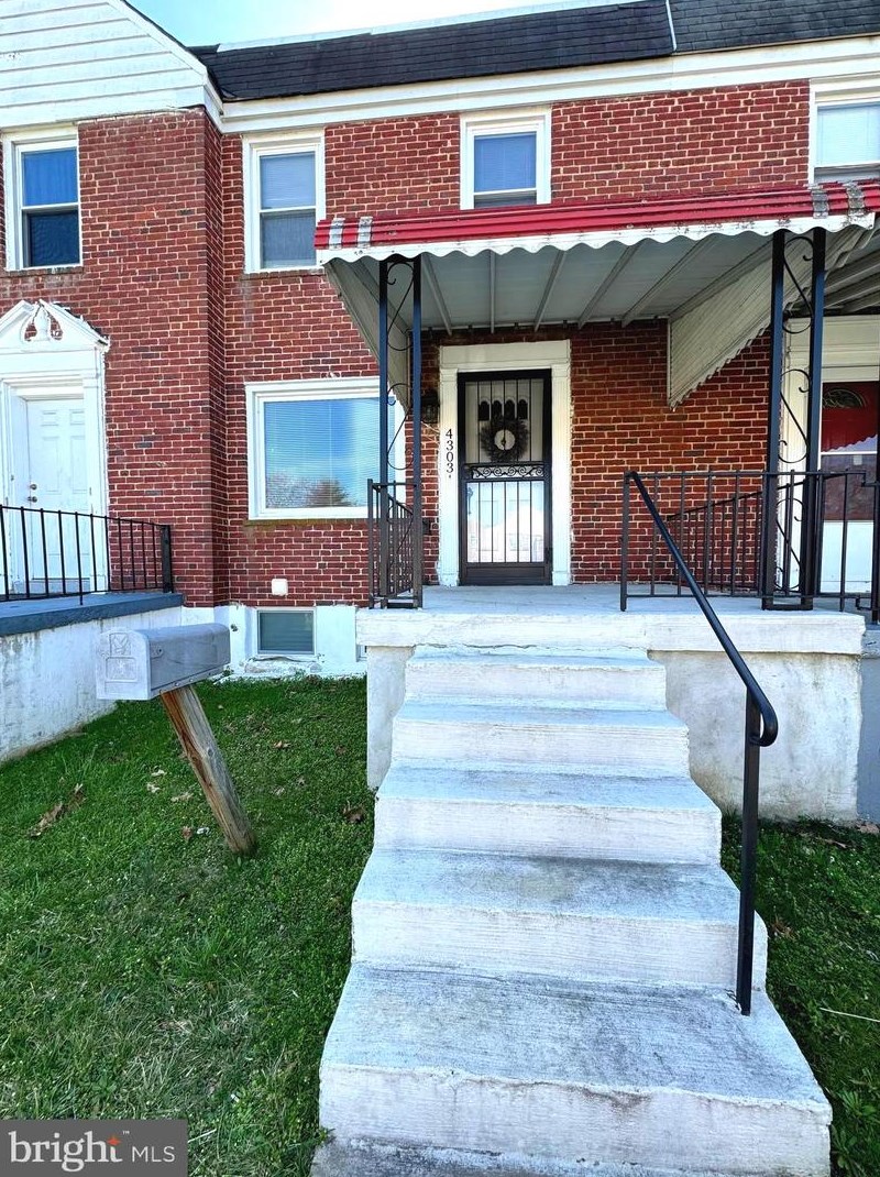 4303 Eldone Rd, Baltimore MD  21229-4511 exterior