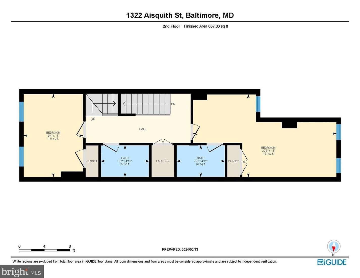 1322 Aisquith St, Baltimore MD  21202-5634 exterior