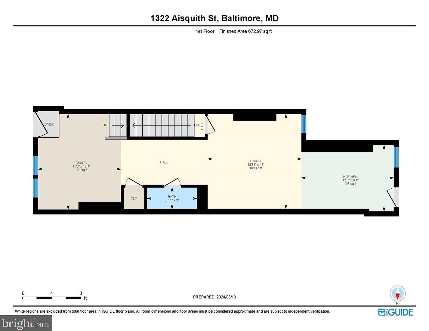 1322 Aisquith St, Baltimore MD  21202-5634 exterior