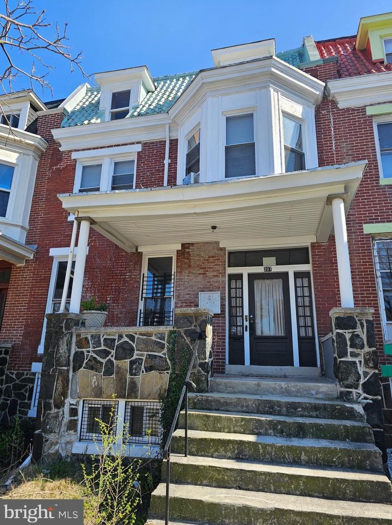 207 29th St, Baltimore MD  21211-2958 exterior
