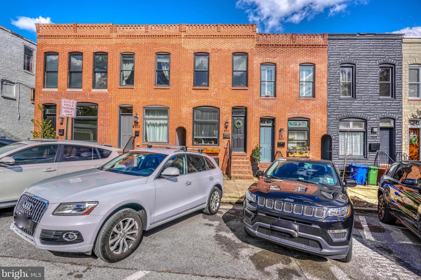 805 Milton Ave, Baltimore MD  21205-1613 exterior