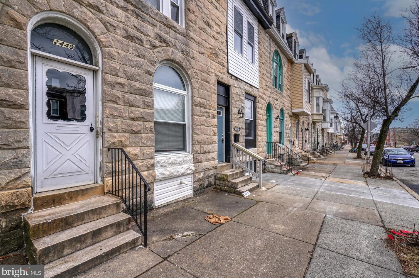 2449 Barclay St, Baltimore MD  21218-5327 exterior