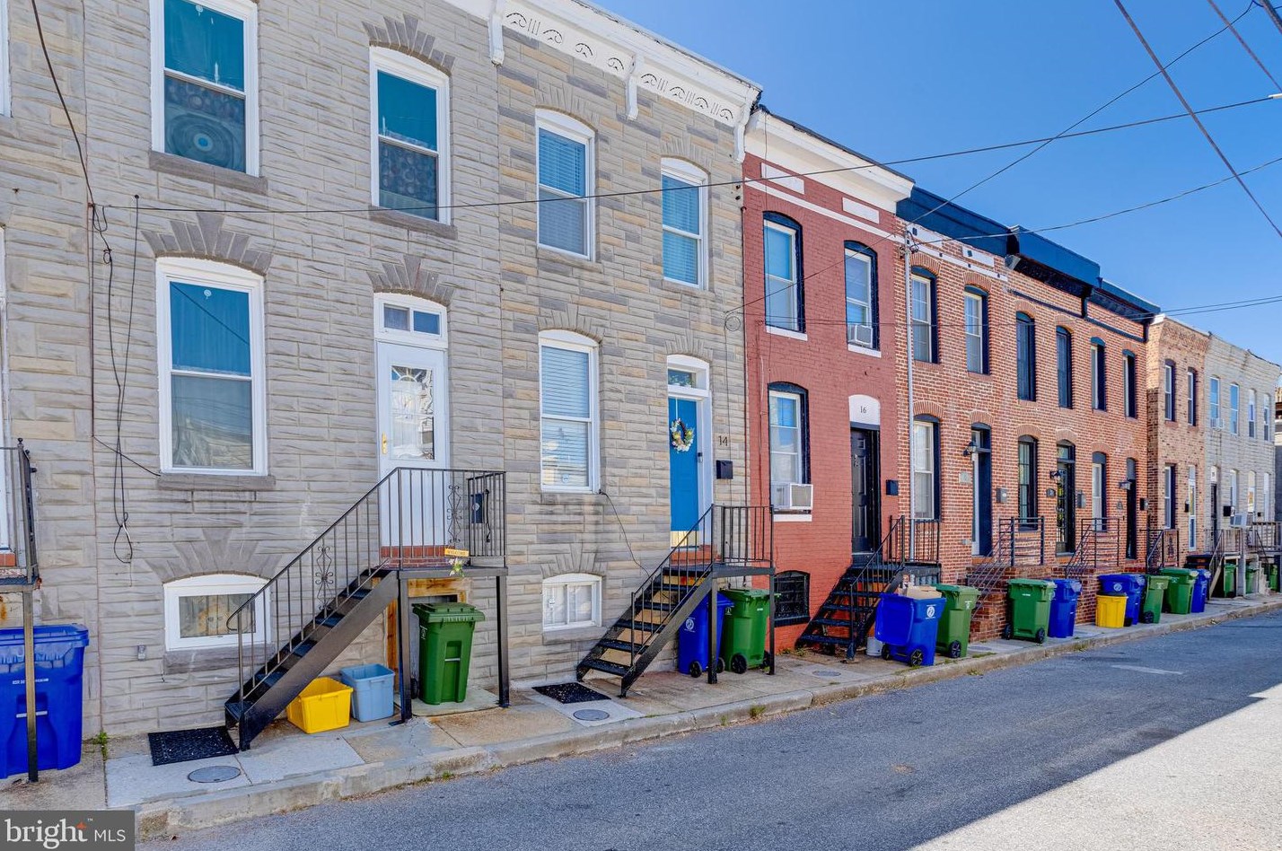 14 Madeira St, Baltimore MD  21231-1650 exterior